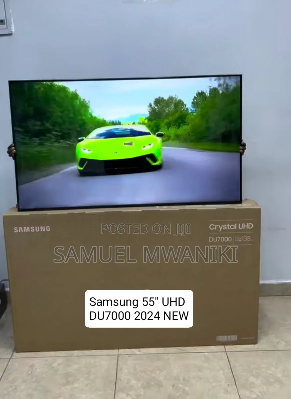 Samsung 55" Du7000 Crystal Uhd Smart Tv Latest Model