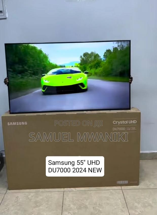 Samsung 55" Du7000 Crystal Uhd Smart Tv Latest Model