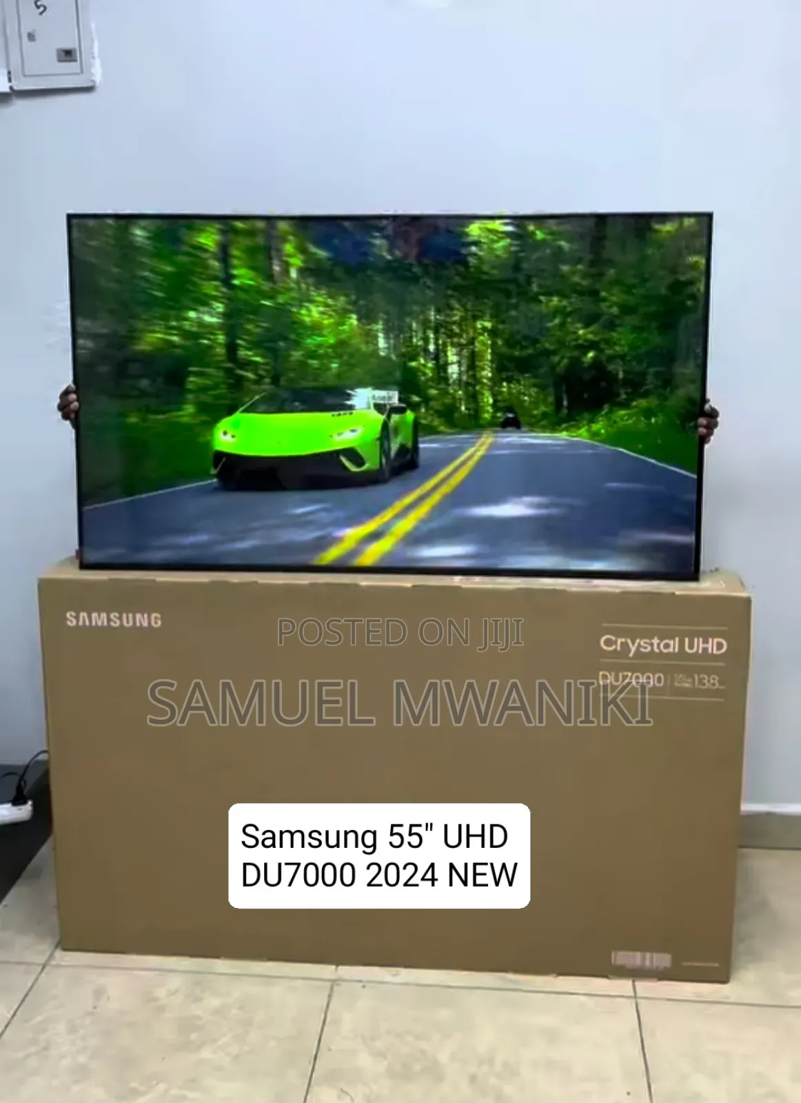 Samsung 55" Du7000 Crystal Uhd Smart Tv Latest Model