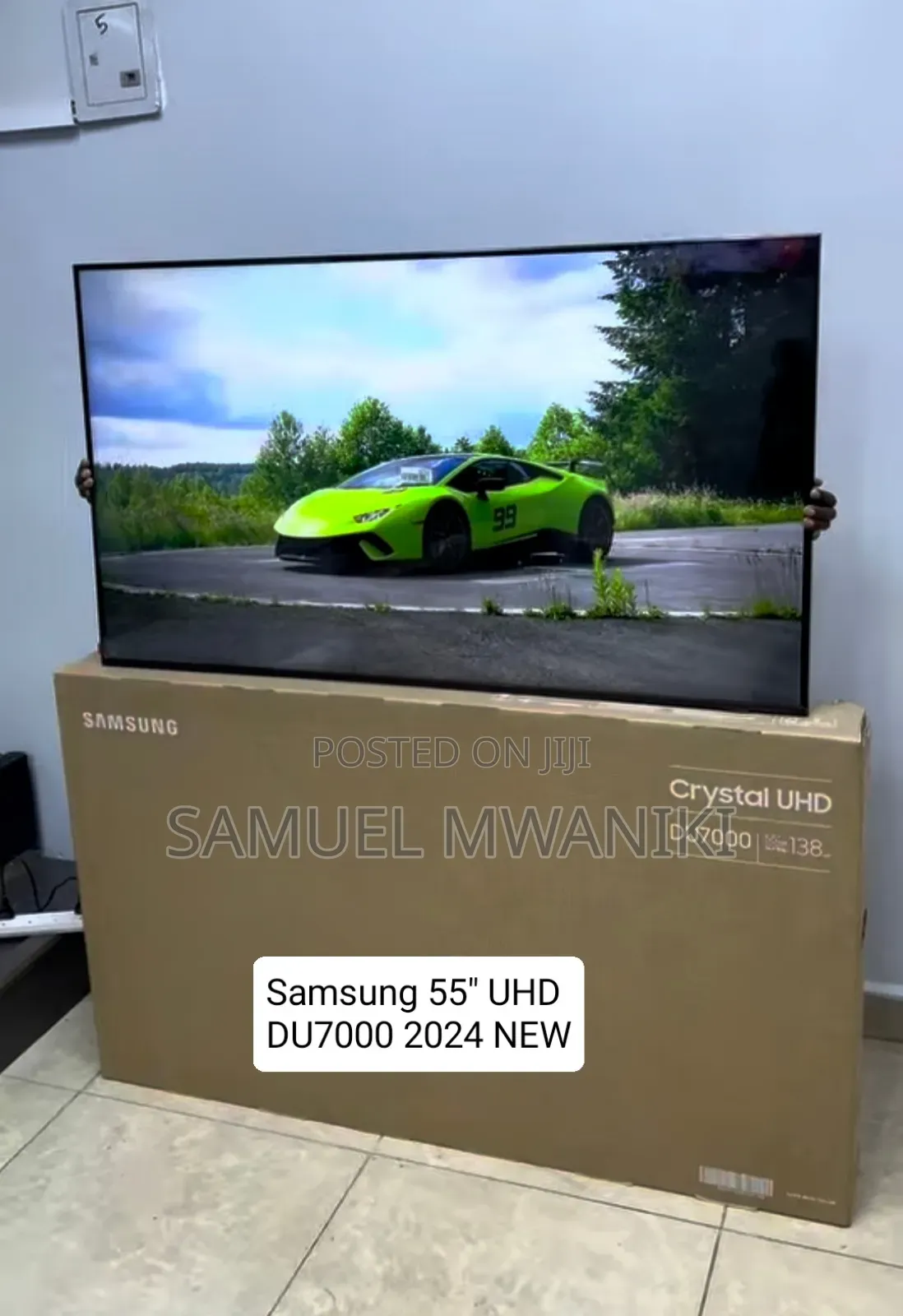 Samsung 55" Du7000 Crystal Uhd Smart Tv Latest Model