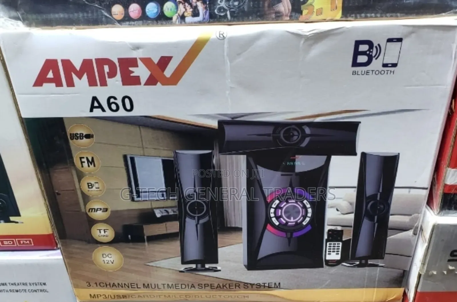 Ampex 3.1ch Multimedia Speaker System A60