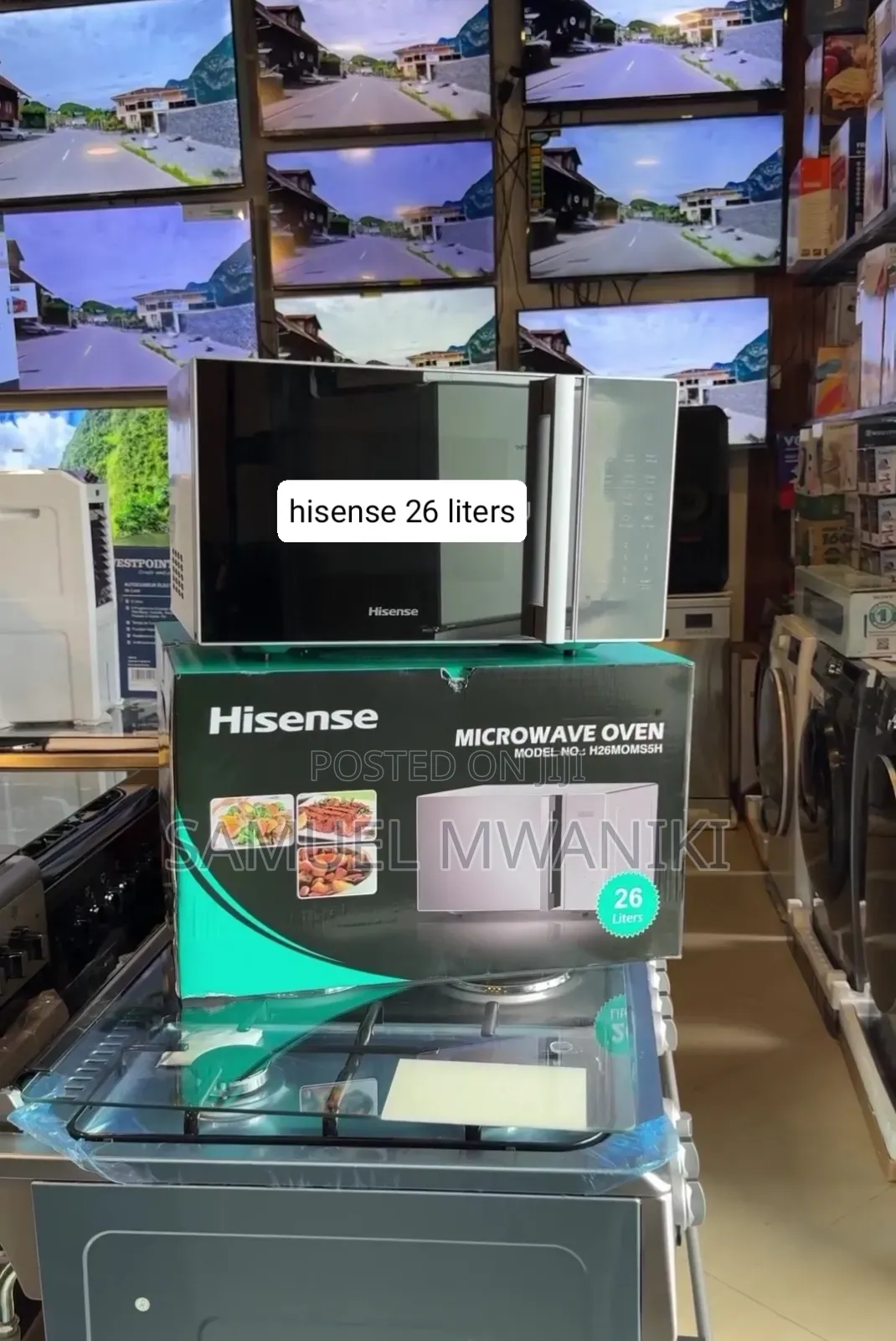 Hisense 36 Litres Microwave Oven H36MOMMI (Silver) - Digital