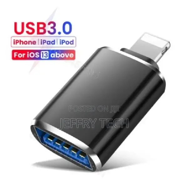 USB3.0 OTG Adapter for iPhone 14 13 12 11 Pro XS Max XR X 8