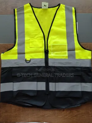 Multicolored Executive Reflective Jackets With Pockets