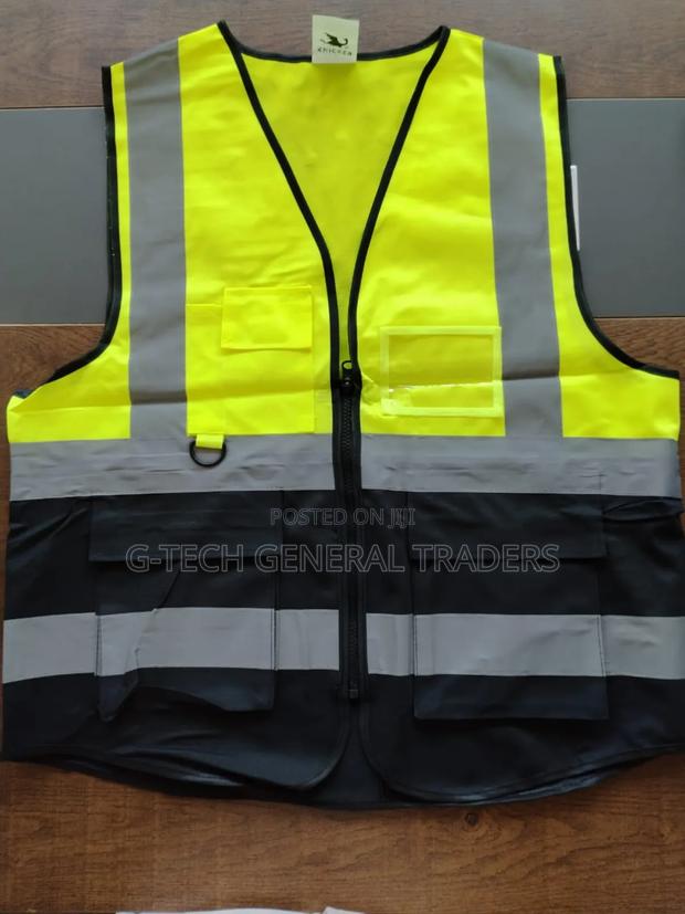 Multicolored Executive Reflective Jackets With Pockets