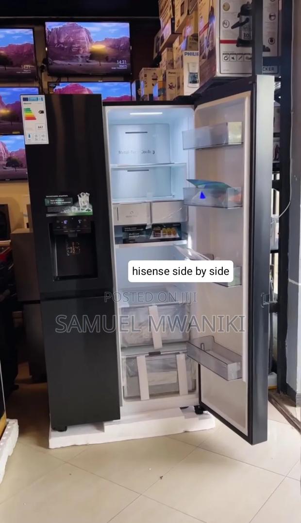 Hisense 628l Side By Side Multi-door Fridge - thumbnail 2
