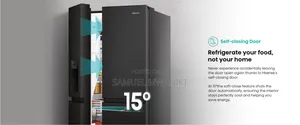 Hisense 628l Side By Side Multi-door Fridge