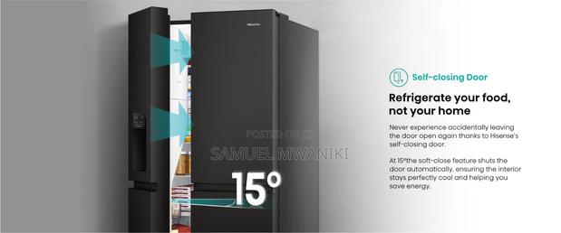 Hisense 628l Side By Side Multi-door Fridge - thumbnail 4