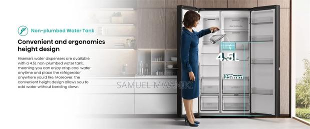 Hisense 628l Side By Side Multi-door Fridge - thumbnail 6