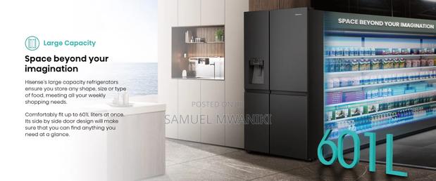 Hisense 628l Side By Side Multi-door Fridge - thumbnail 15