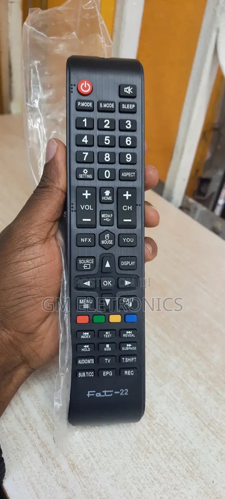 New Glaze Smart TV Replacement Remote With Free Batteries .