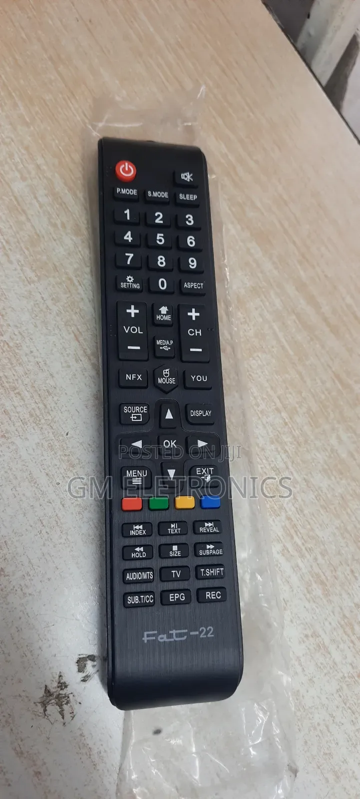 New Glaze Smart TV Replacement Remote With Free Batteries .