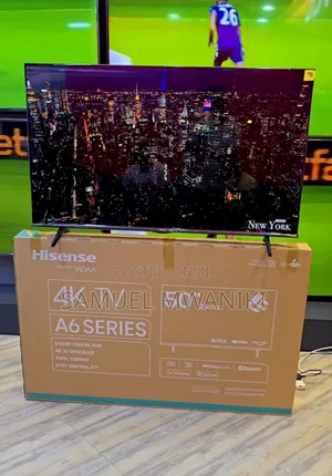 Hisense 50" A6h Uhd Smart Tv Frameless Design New 2024 Model