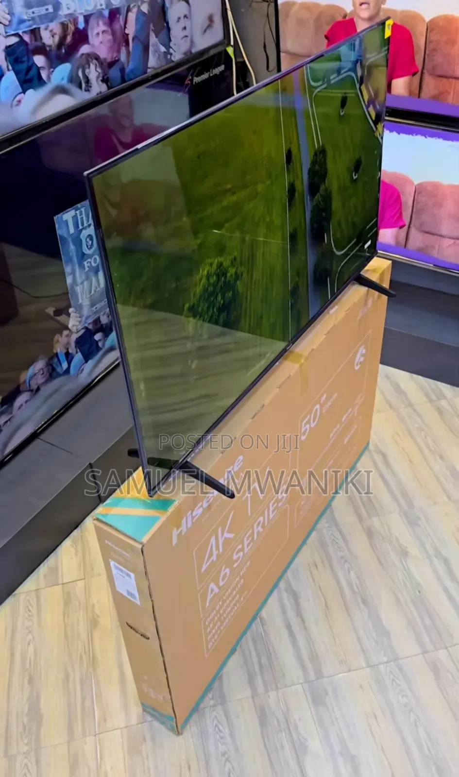 Hisense 50" A6h Uhd Smart Tv Frameless Design New 2024 Model