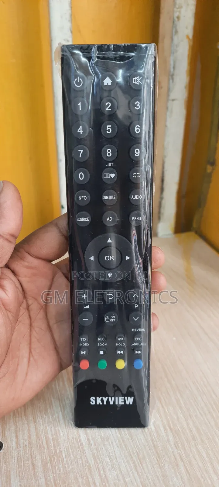 New Skyview Smart TV Replacement Remote With Free Batteries.