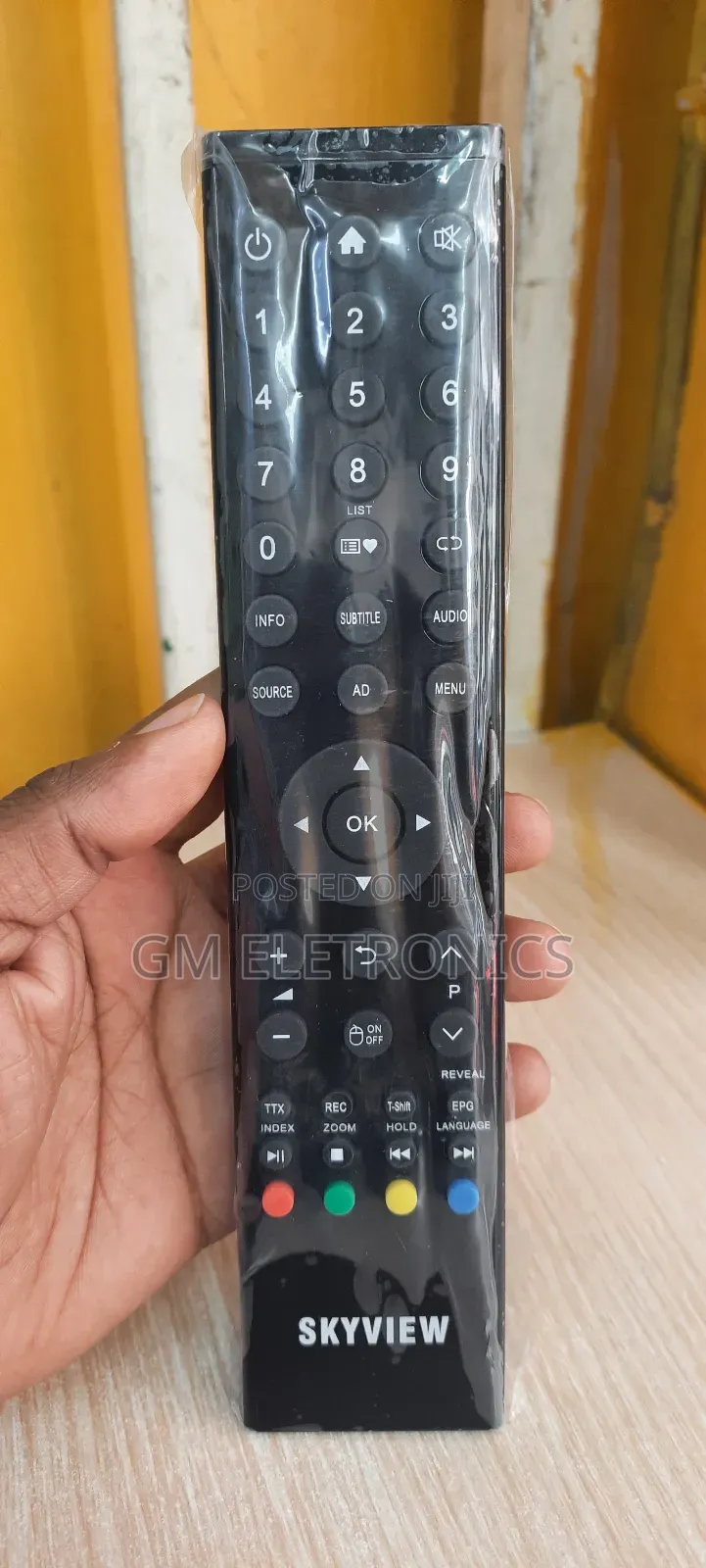 New Skyview Smart TV Replacement Remote With Free Batteries.
