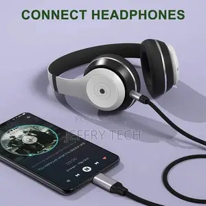 USB Type C to 3.5 MM Jack AUX Cable DAC Type-C Audio Kabel F