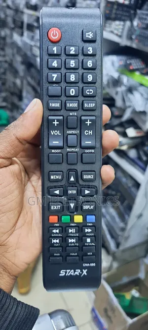 New Star-X Replacement Remotes With Batteries. (Black)