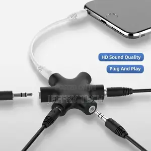 3.5mm Audio Aux Cable Splitter Headphone Port 3.5 Jack Share