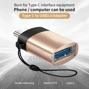 USB C OTG Adapter Fast USB 3.0 to Type C Adapter for Macbook