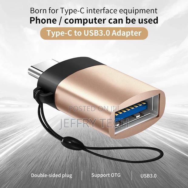USB C OTG Adapter Fast USB 3.0 to Type C Adapter for Macbook - main view