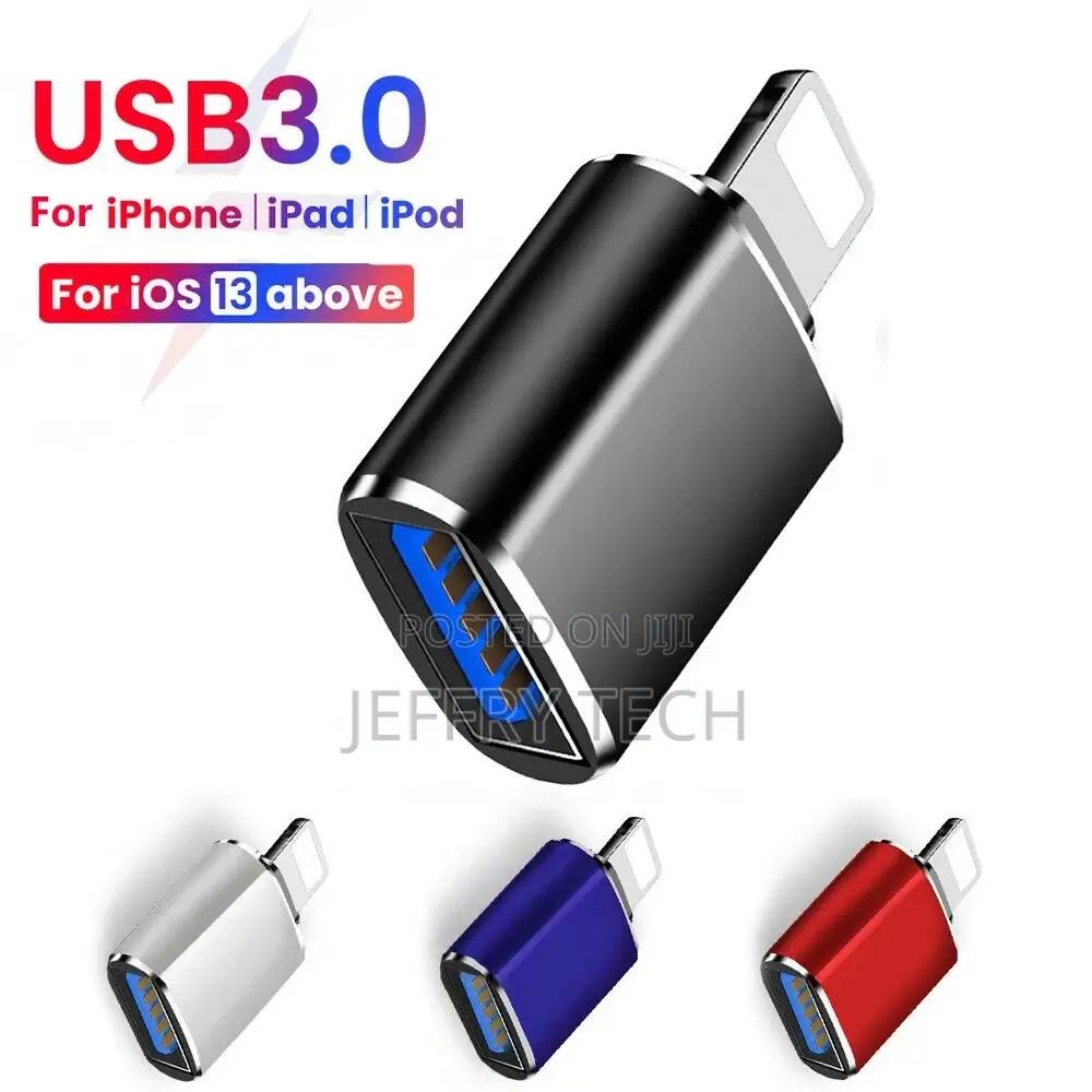 USB 3.0 OTG Adapter for IOS OTG Adapter for iPhone 14 13 12