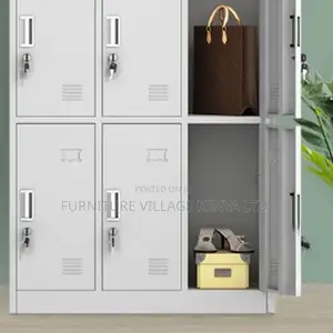 9-Locker Steel Office Staff Cabinet