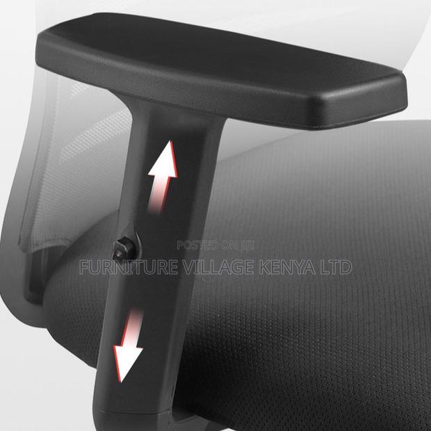 Upholstered Executive Chair With Armrest, Swivel - thumbnail 6