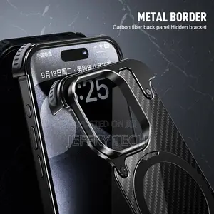 Carbon Fibre Case for iPhone 14 15 Pro Max Mobile Accessorie