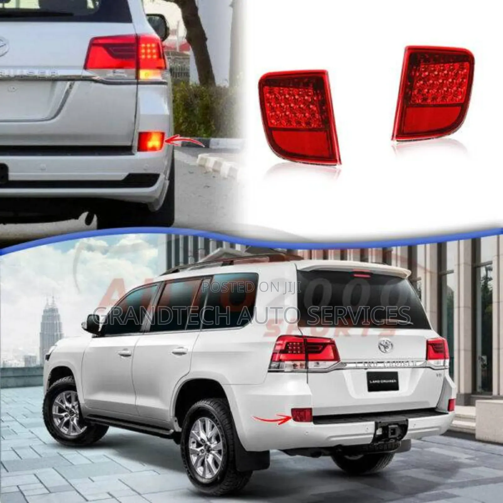 LC 200 Series Bumper Reflectors