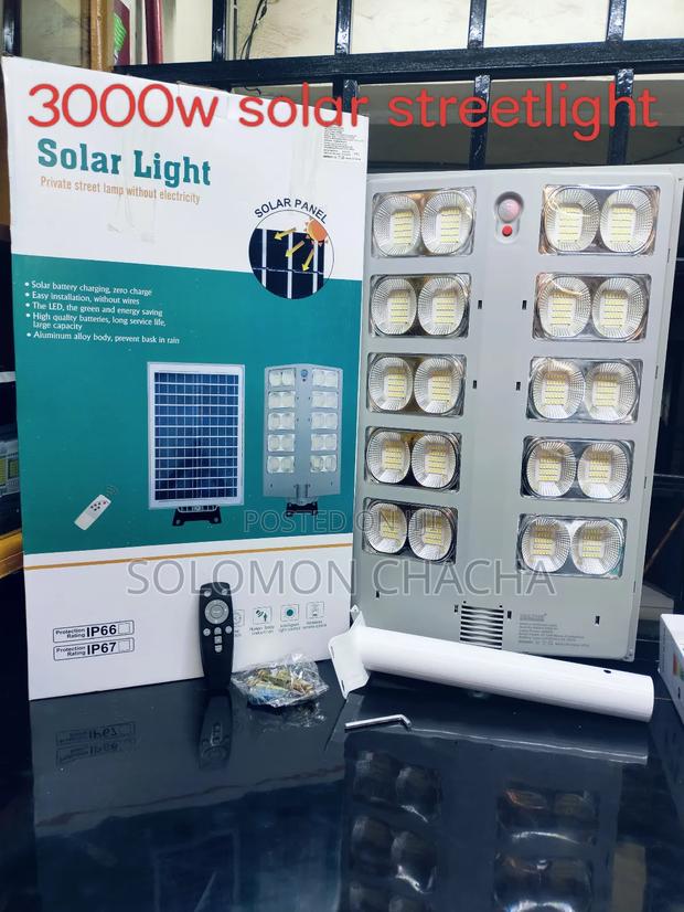 3000W Solar Streetlight Quality All Weather - main view
