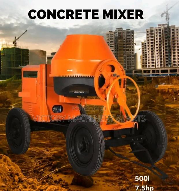 INDIAN Concrete Mixer 500l - main view