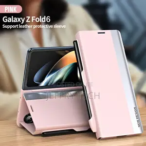 Flip Case Z Fold 5 With Free S Pen, Built-in S Pen Holder Ma