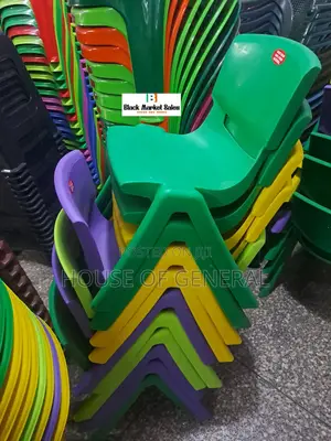 Mix Colours Armless Children Plastic Chair