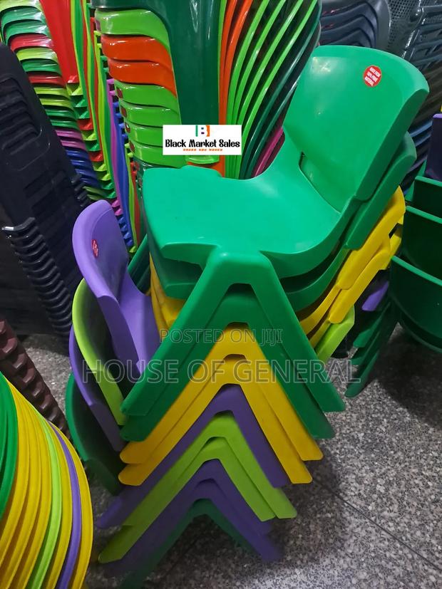 Mix Colours Armless Children Plastic Chair