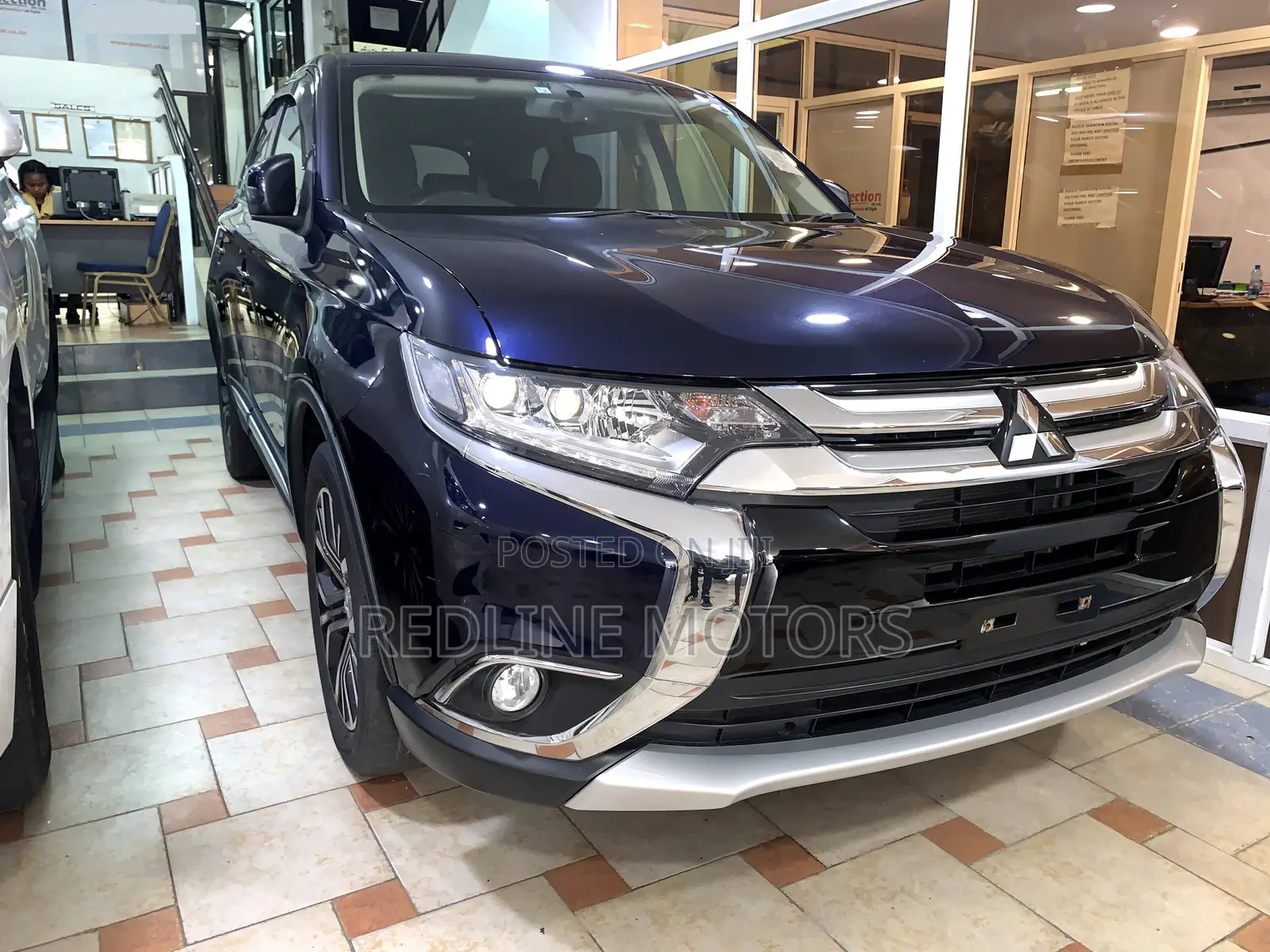 Mitsubishi Outlander SEL FWD 2017 Black