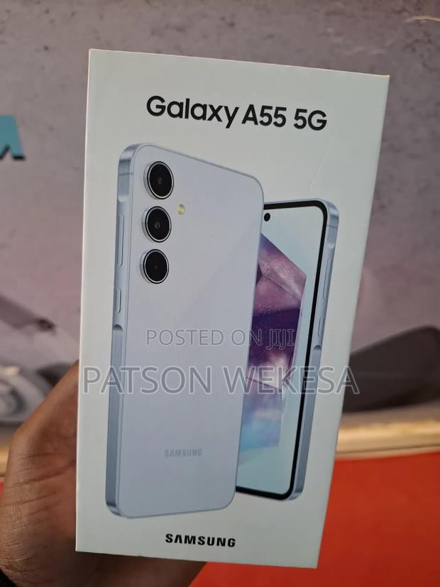 New Samsung Galaxy A55 128 GB Blue - main view