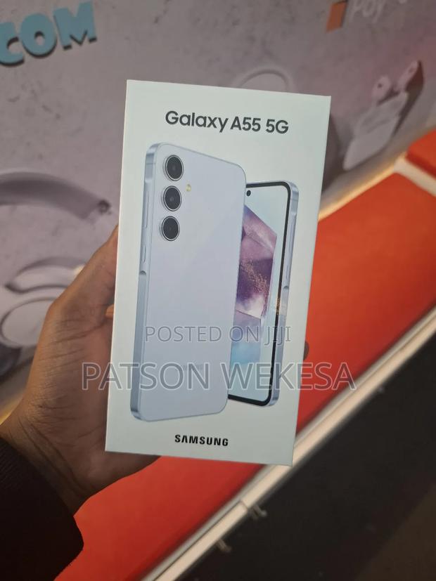 New Samsung Galaxy A55 256 GB Blue - main view
