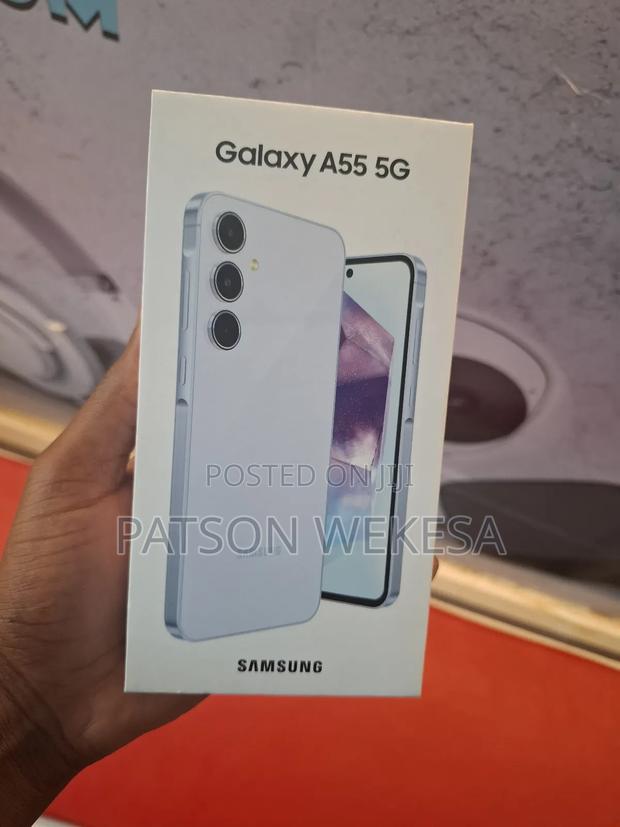 New Samsung Galaxy A55 256 GB Blue - thumbnail 3
