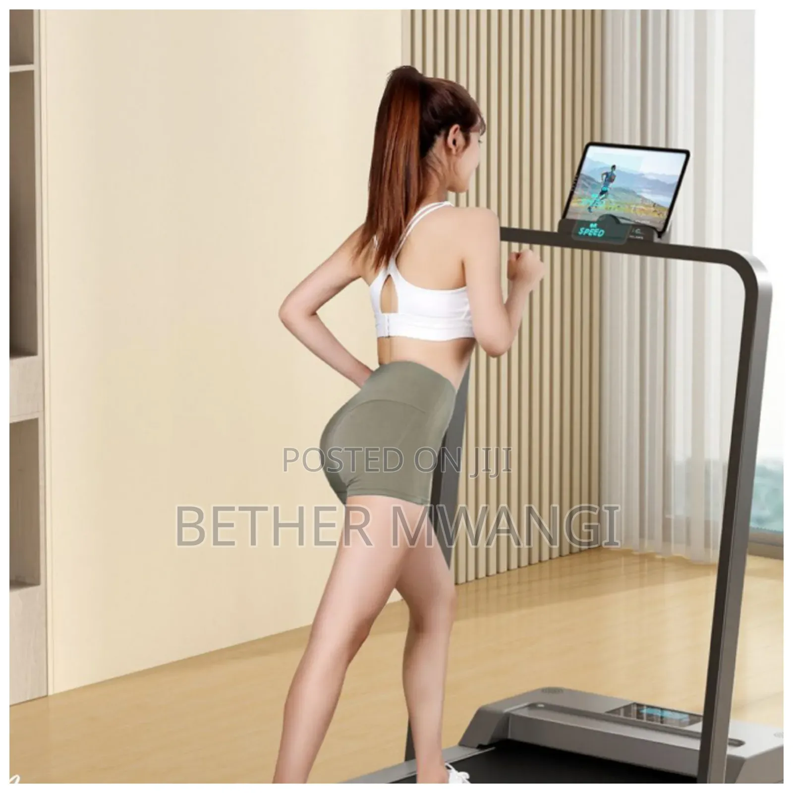 Multifunctional Treadmill With Foldable Handle in Kenya
