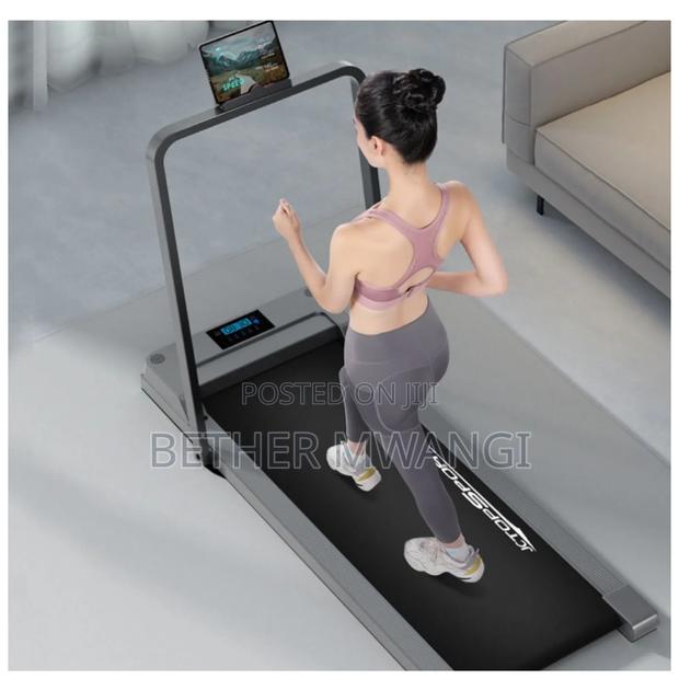 Multifunctional Treadmill With Foldable Handle in Kenya - main view