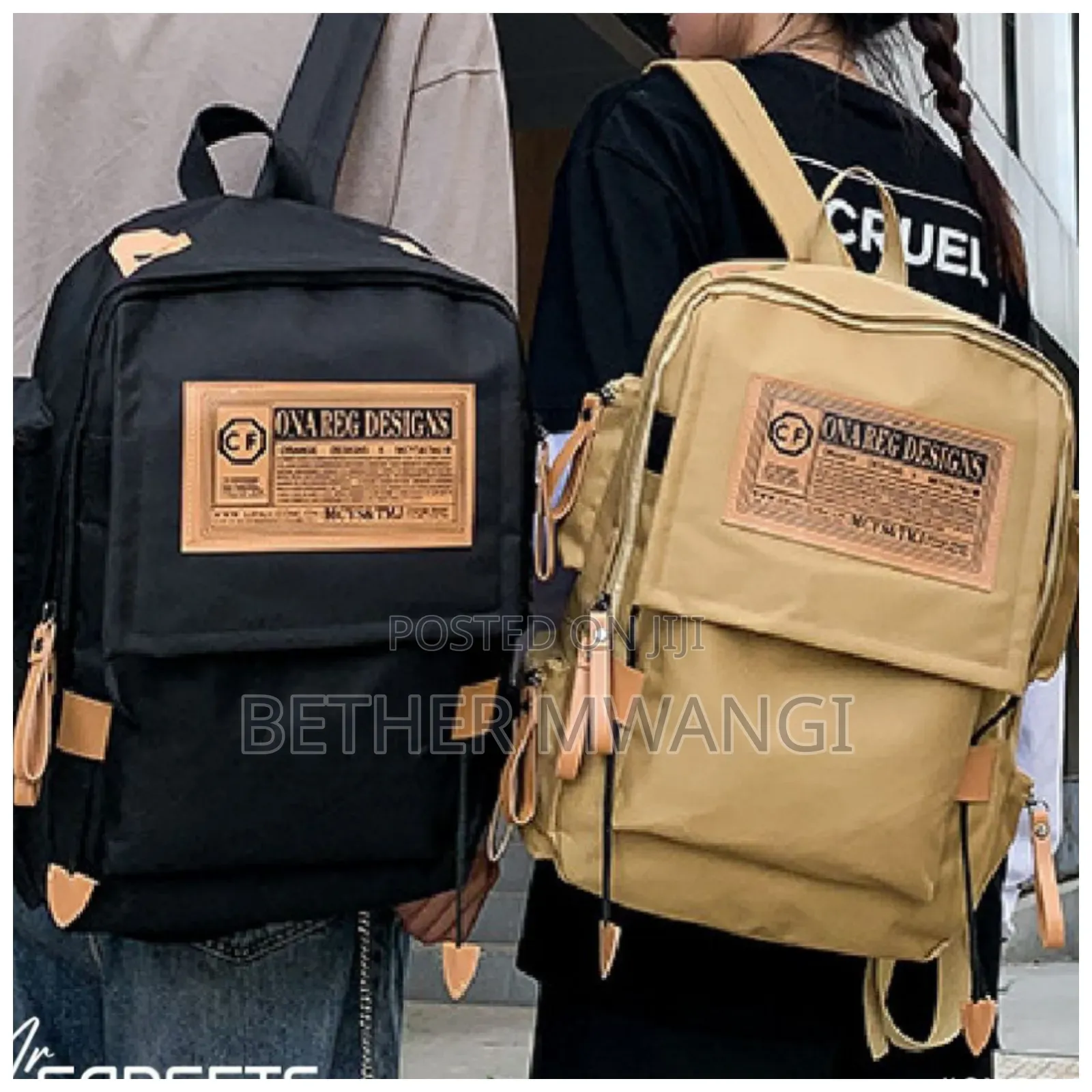 Trendy Canvas Backpacks in Kenya