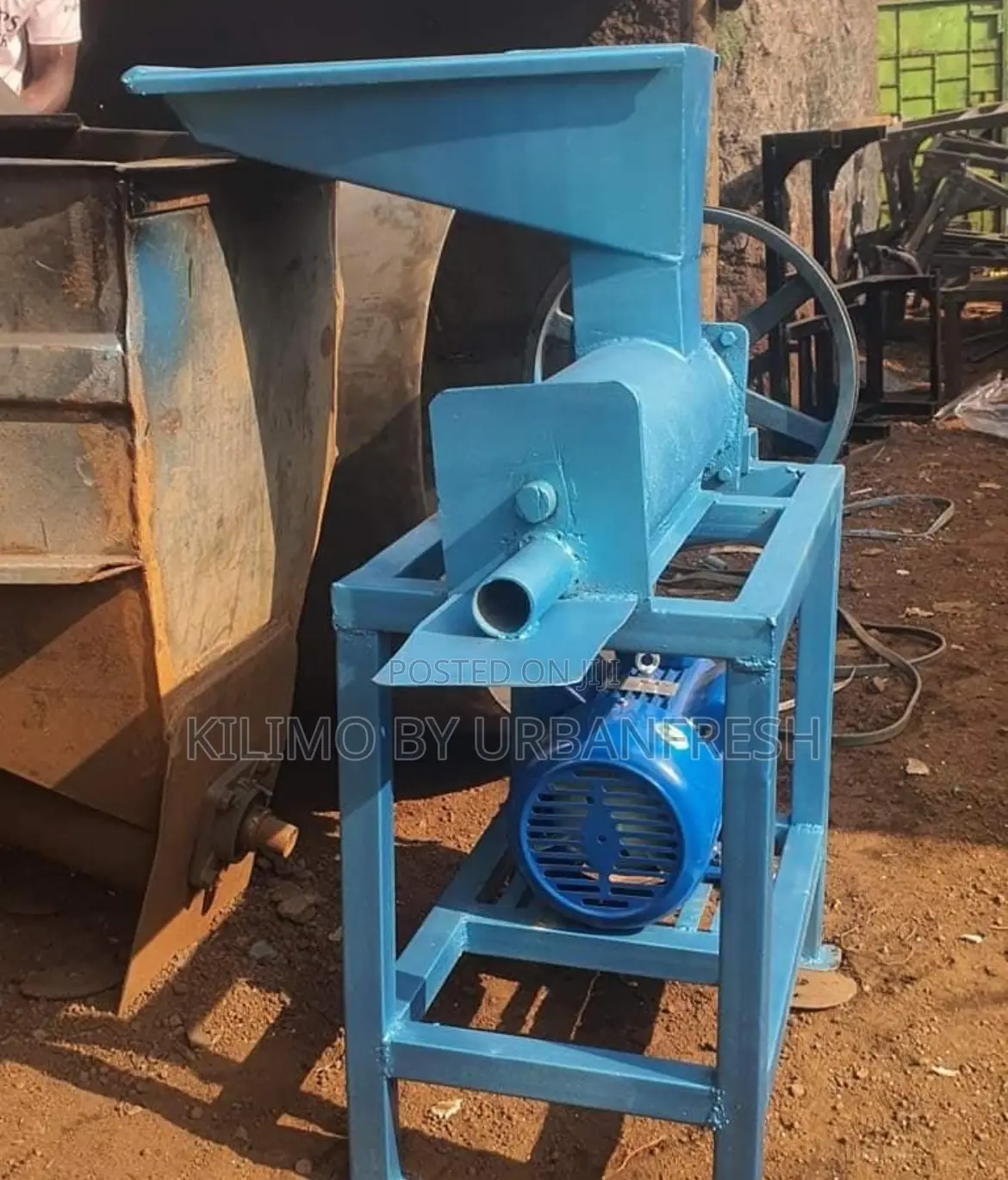 Charcoal Briquette Making Machine