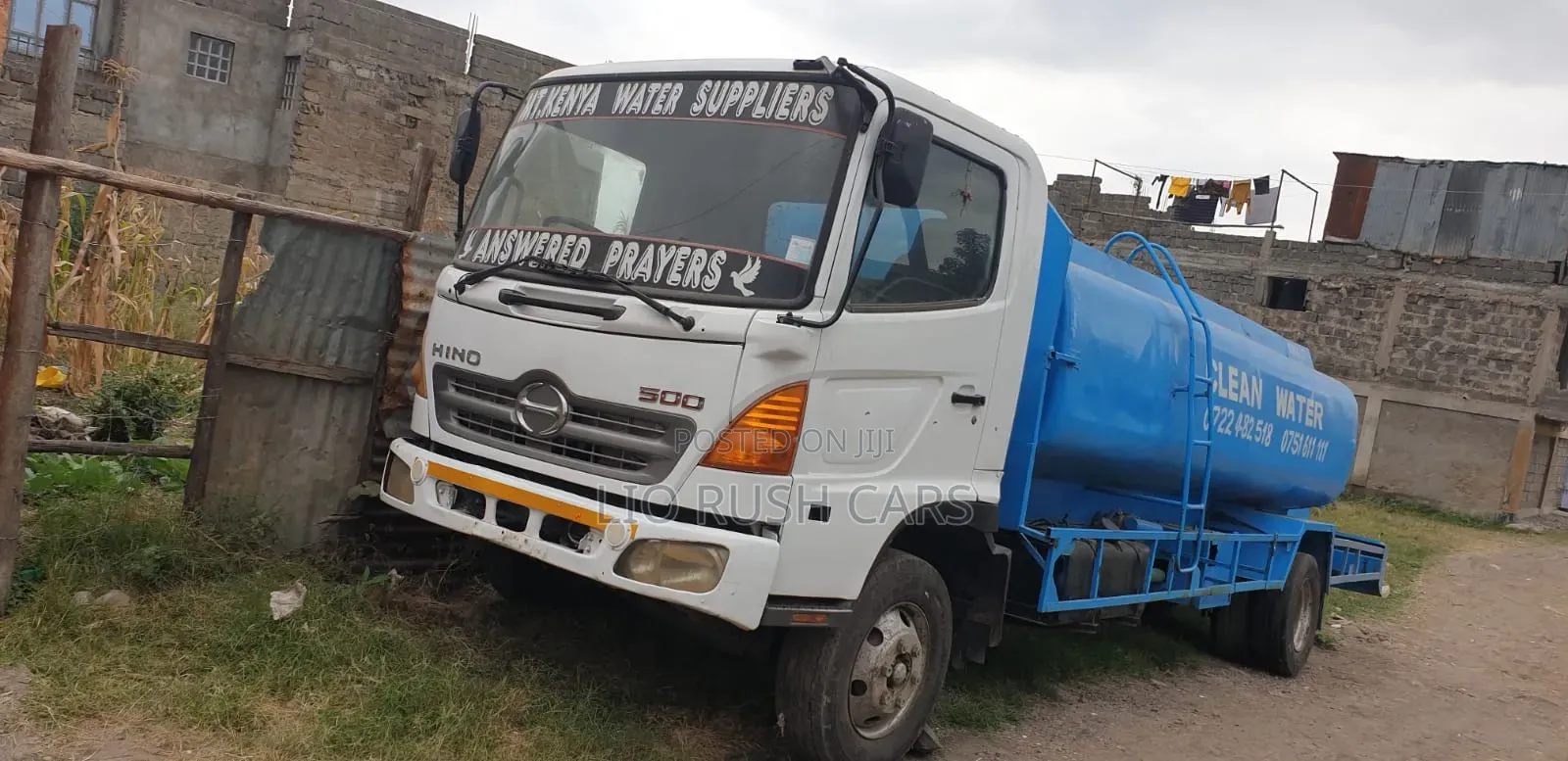 HINO 500 Water Tank