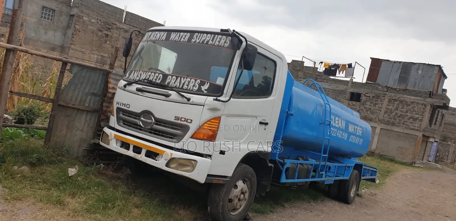 HINO 500 Water Tank