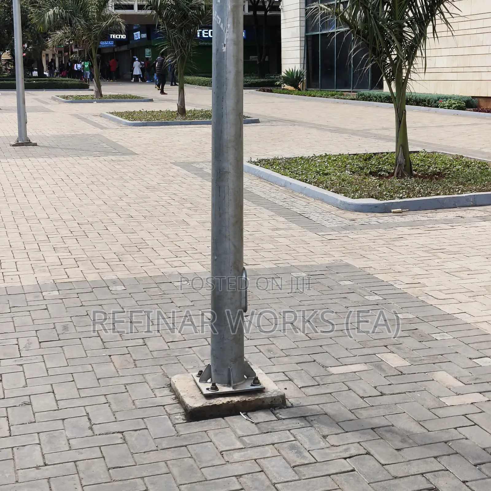 Street Light Poles - CCTV Flood Light Outdoor Steel Poles