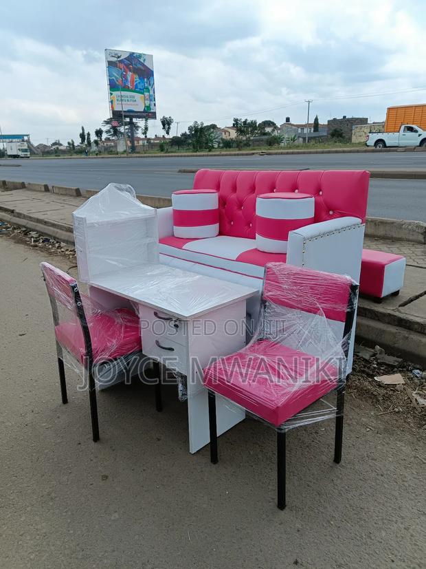 Pedicure Seat 2 Seater With Armrest and Manicure Set