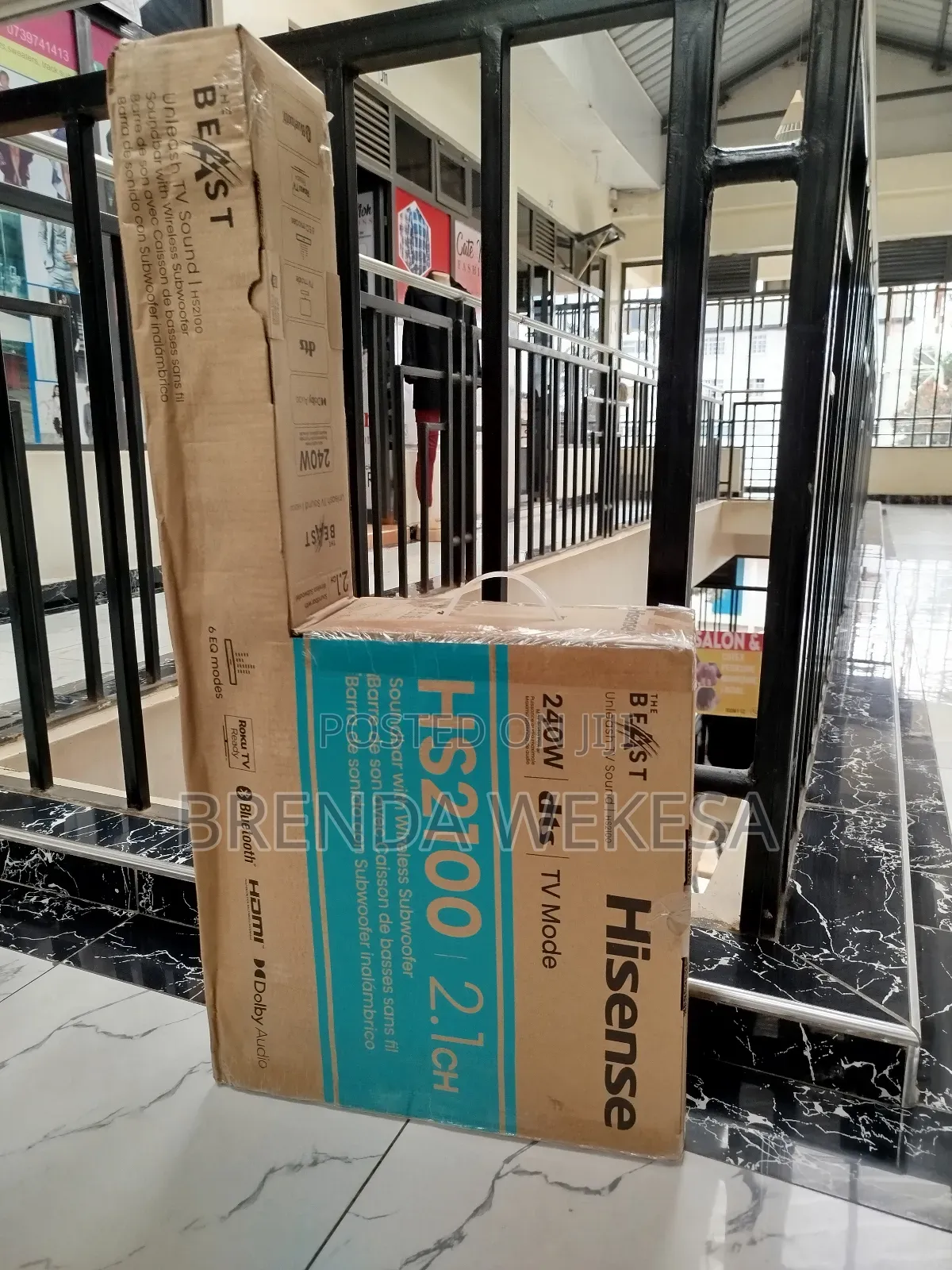 Hisense Hs2100 240w 2.1ch (The Beast) Soundbar