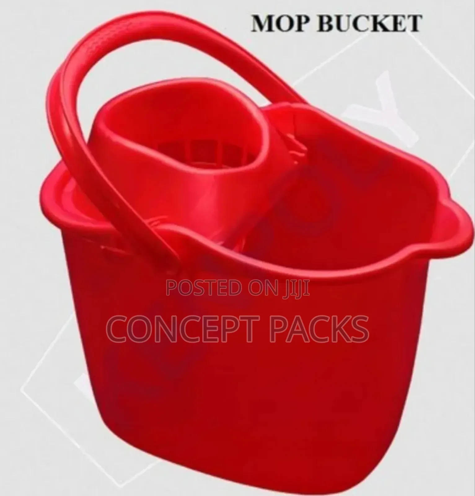 Kenpoly #2 Plastic Heavy Duty Mop Bucket.