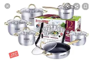 *12pc Bominox Cookware* Stainless Cookware